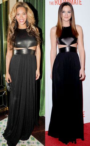 Beyonce Knowles, Leighton Meester Beyonce Knowles, Leighton Meester